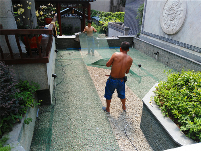 广州海珠区庭院鱼池生物过滤系统改造图片3