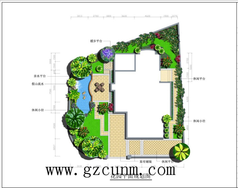 碧桂园别墅花园规划