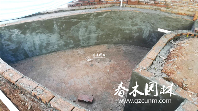 广州家庭院子鱼池设计图